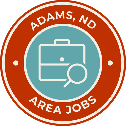 ADAMS, ND AREA JOBS logo